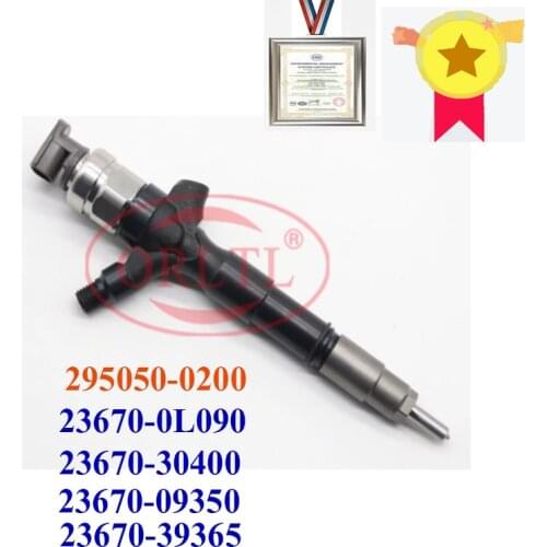 ORLTL Fuel injector Nozzle 295050-0200 23670-0L090 23670-30400 NEW 2950500200 236700L090 2367030400 for TOYOTA Hilux 2.5 d