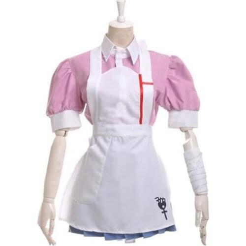 2017 Dangan Ronpa 2 Danganronpa Mikan Tsumiki Dress Cosplay Costume Custom Made