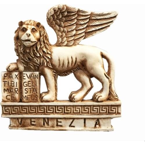 BABELEMI Italy Venice Landmark Flying Lion Fridge Magnets VENEZIA Tourism Souvenirs Crafts Refrigerator Magnet Stickers