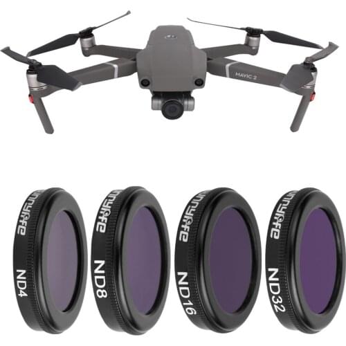 New Multicoated Lens Camera Filters kit for DJI Mavic 2 Zoom - ND4/ND8/ ND16/ ND32 Filter Drone Accessories