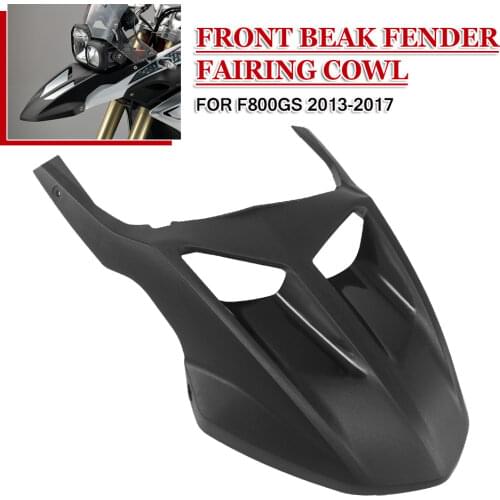 For BMW F800GS F800 F 800 GS Motorcycle Front Fender Tip Beak Fairing Cowl Extension Wheel Extender Cover 13 2014 2015 2016 2017