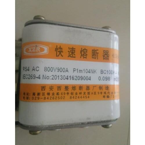 Fuses: RS4 AC800V 900A P1m104NK BC100KA / RS4 AC800V 1000A P1m104NK / RS4 800V 700A P104N h60 BC100KA aR