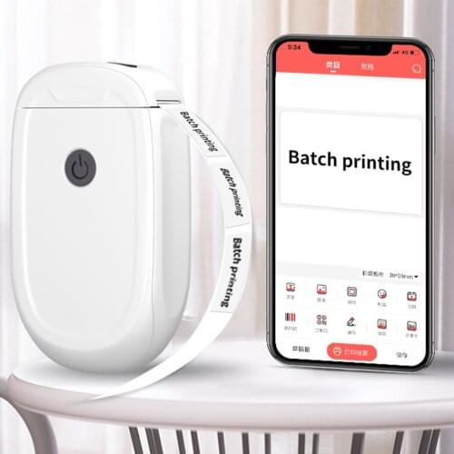 Printer Thermal Label Printer Home Bluetooth Portable Label Machine