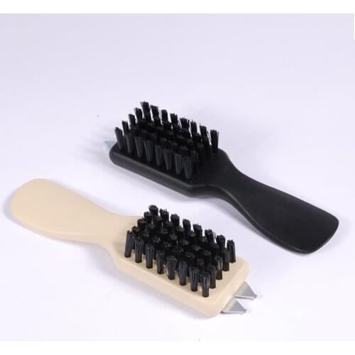 Durable Club Cleaning Groove Cleaner Plastic Golf Shoes Cleaner Brush With Screwer Steel Sided Tool