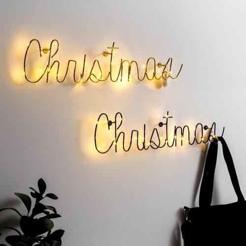 Northern European-Style Home Wall Decoration Iron Art Lettered Hanging Key Hook Wall Cool Hallstand Wall Shelf