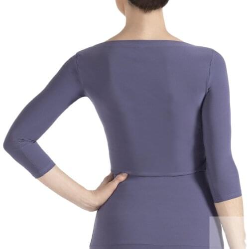 Modern Latin Dance Tops For Women Ladies Sexy milk Silk Female Adult Standard Ballroom Tango Waltz Practice Dance Clothes