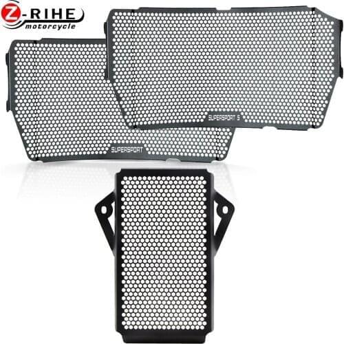 SuperSport 950 21+ Motorcycle Accessories SuperSport S Radiator Guard And Oil Cooler Guard Set For Ducati SuperSport 950 S 2021