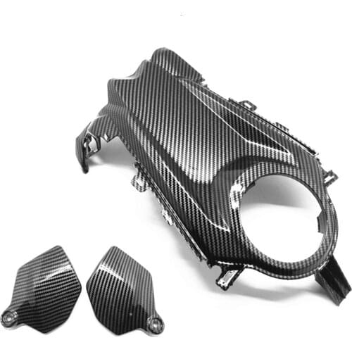 Carbon Fiber Pattern Tank Top Cover Side Frame Fairing Trim for 17-2019 Honda CBR1000RR