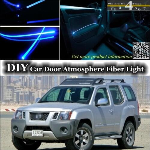Interior Ambient Light Tuning Atmosphere Fiber Optic Band Lights For Nissan Xterra / Paladin / Roniz Inside Door Panel