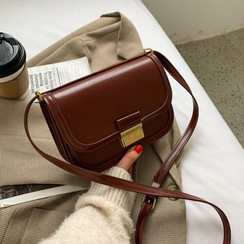 Famous Brand Handbags and Purses 2021 Designer Luxury Ladies Mini Crossbody Shoulder Bag Black Pu Leather Good Quality Chian