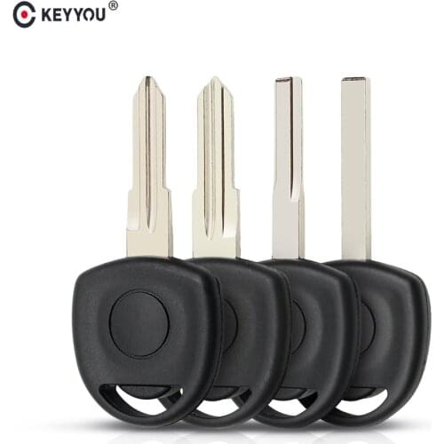 KEYYOU 10pcs Transponder Chip Key Shell Case Fob for OPEL Agila Combo Van Corsa Meriva Tigra B HU100 Uncut