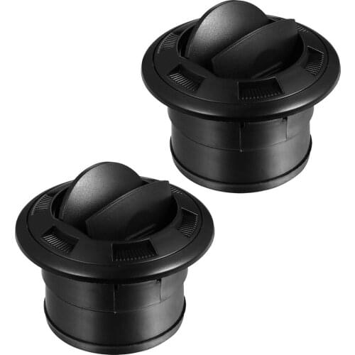 2pcs RV Bus Air Conditioner Vent Outlet Round A/C Ventilation Vent Outlet