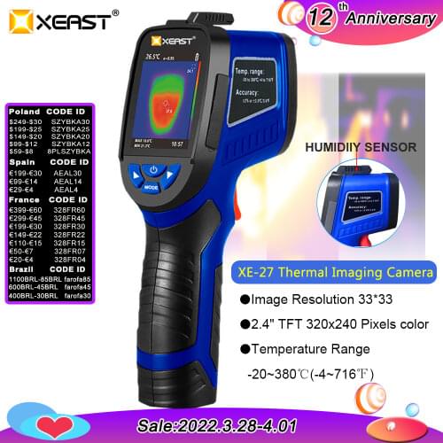 2021 Hot Sales Handheld Thermal Imager Infrared Imaging Camera with USB interface XE-26 and HT-02 Series