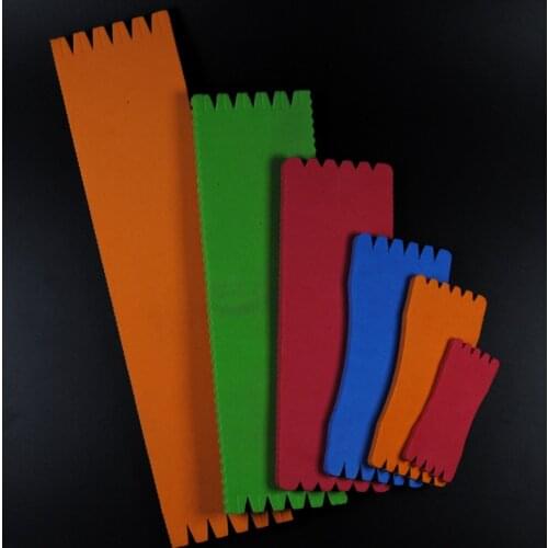 50PCS EVA Foam Fishing Line / Rig Holder Soft Board for Carp Fishing Rigs Sabiki Fishing Flies Hooking Storage Wholesale