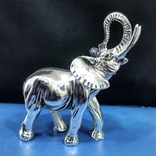 925 Sterling Silver Plated 2No Elephant