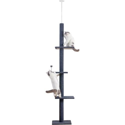 95-113inch Pet Cat Tree Pet Tree for Cats Cat Tower Cat Activity Tree for Kittens Pet House Play