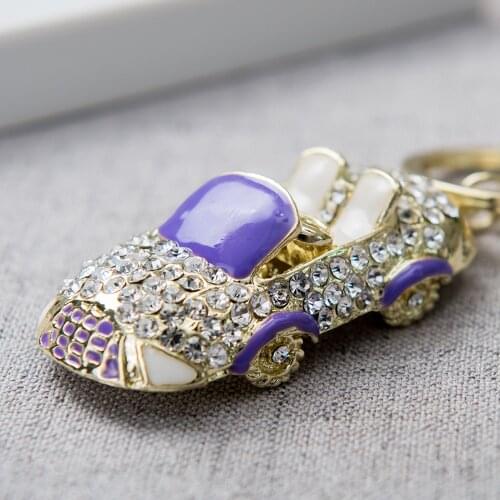 Car Keychain Diamond Full Car Keychains Home keyrings Decoration Ornaments Auto Styling Holiday Friend Gifts Car Accessories