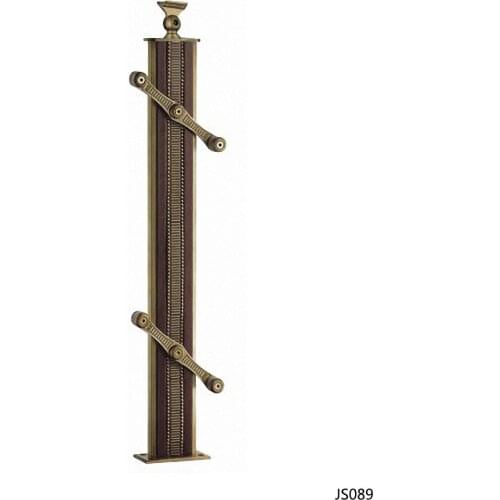 Freeshipping 950mm JS089 Column Customade Floor Mount Newel Handrail Armrest Post Pillar Pole for Staircase