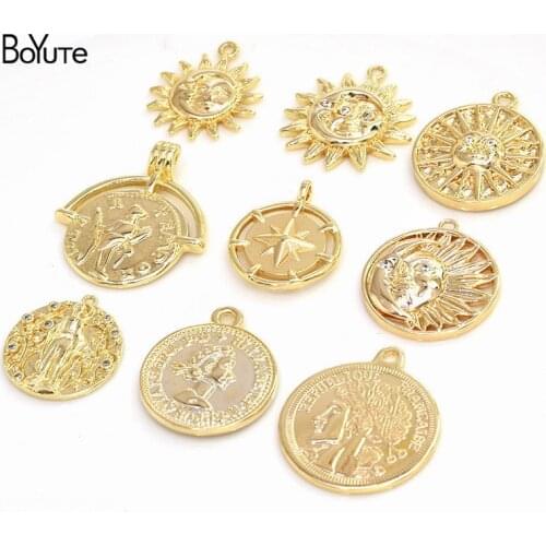 BOYUTE Gold Pendants