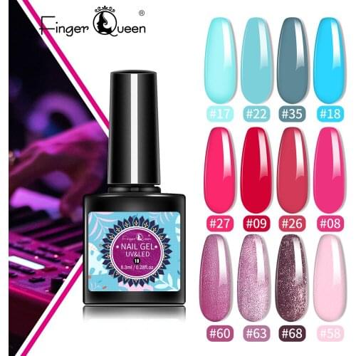 Nail gel 8ml 80 Colors Gel Nail Polish All For Nails Art Manicure Semi Permanant Nail Gel Polish Varnishes Nail Polish LED&UV