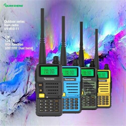 Walkie Talkie UV-5R Two Way CB Radio Quansheng UV-R50 Ham Radio Stations Talkie Walkie Radio Communicador U/V Dual Band Portable