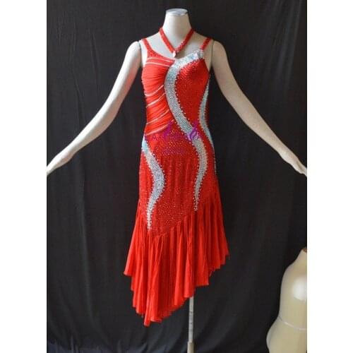 KAKA-L1556,Women Dance Wear,Girls Fringe Latin Dress,Salsa Dress Tango Samba Rumba Chacha Dress,women dress