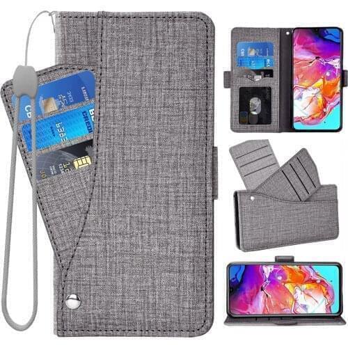 Flip Cover Leather Wallet Phone Case For Samsung Galaxy S21 Ultra S20 FE 5G S10 Lite S10e S9 Plus S8 Active S7 S6 Edge S5 Cases