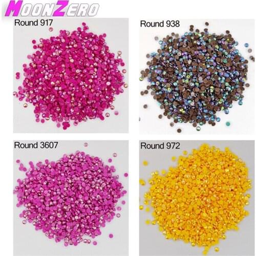 2021 New AB Stone Round Drills For DIY Diamond Painting Embroidery Rhinestone Colorful Mosaic