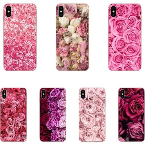 New Arrival Pink Floral Roses Petal For Samsung Galaxy Note 10 pro Plus Lite 9 8 5 4 3 M60s M40 M30 M30S M20 M10 M10S
