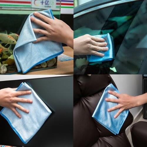 Microfiber Glass Cleaning Towel No Trace No Lint Rag Mirror Cleaning Cloth Cleaning Towe Wipe Glass Cloth