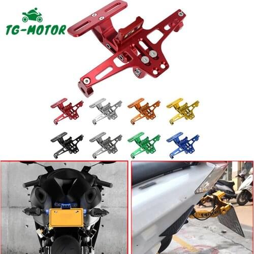 TG-Motor Motorcycle License Plate Bracket Holder Frame Number Plate For HONDA PCX 125 150 PCX125 PCX150 MSX 125 MSX125 NVX155