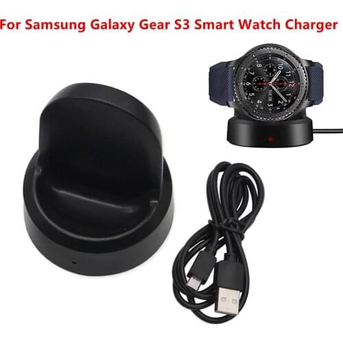 Charger for Samsung Gear S3 Portable Wireless Charging Dock Magnetic Cradle Classic Frontier Smart Watch Charger Android