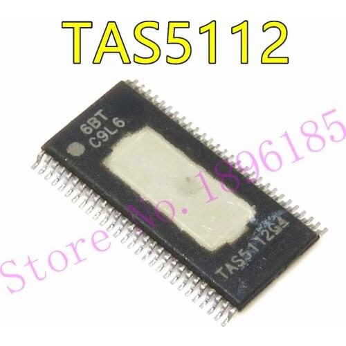 1pcs/lot TAS5112 TAS5112ADFDR 5112AG4 5112A HTSSOP56 In Stock