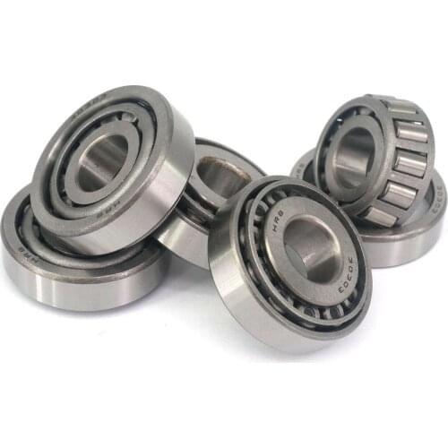 5pcs 17x47x14mm ABEC1 30303 7303E Conical Tapered Eoller Bearings TRB Bearing Steel