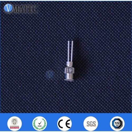 Free Shipping 6Pcs 15G-30G Stainless Steel Double Tube Dual Needles Tips 1/2 Inch