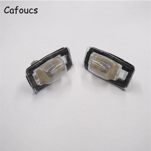 Cafoucs Car Rear License Plate Lights Registration Plate Lamps For Mazda 323 Miata Tribute Protege & MPV