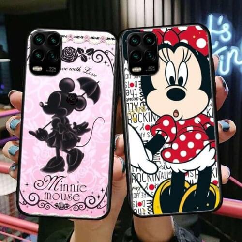 Adventure Minnie Mouse cartoon Phone Case For XiaoMi Redmi Note 11 10 9S 8 7 6 5 A Pro T Y1 Anime Black Cover Silicone Back Pre