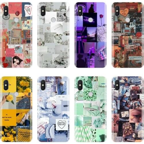 For Pocophone F1 Xiaomi Redmi Note 4 4X 5 5A 6 Pro Prime Phone Case Silicone Yellow Soft Back Cover For Redmi S2 4A 5A 6A 5 Plus