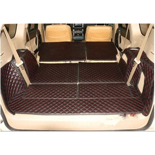 Non Slip Easy Clean Wholy Surrounded No Ordor Special Car Trunk Mats for GX 460 7seats Durable Waterproof Boot Carpets