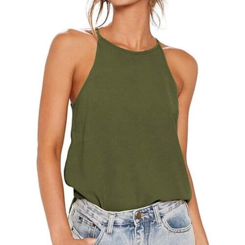 Slim Women Vest Fashion Bright-colored Cotton Blend Casual Female Tanks Top Skin-friendly Loose Summer Women Vest Tee Dating