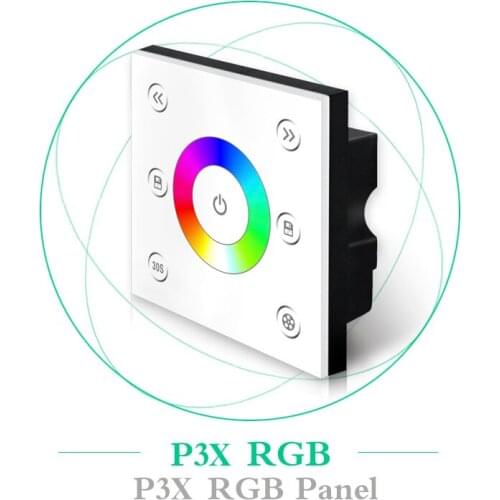 P3X+R4-2.4G Simple fashion design 4 zones led control 2.4G rf wireless rgb strip dmx controller