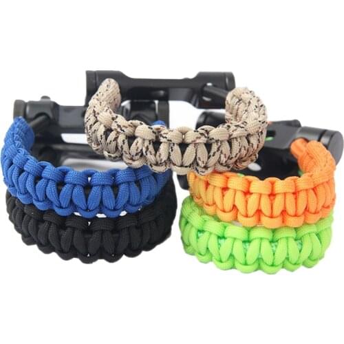 Archery Compound Bow Wrist Sling Adjustable Braided Parachute Cord Holder Bow Sling Hunting Accessories