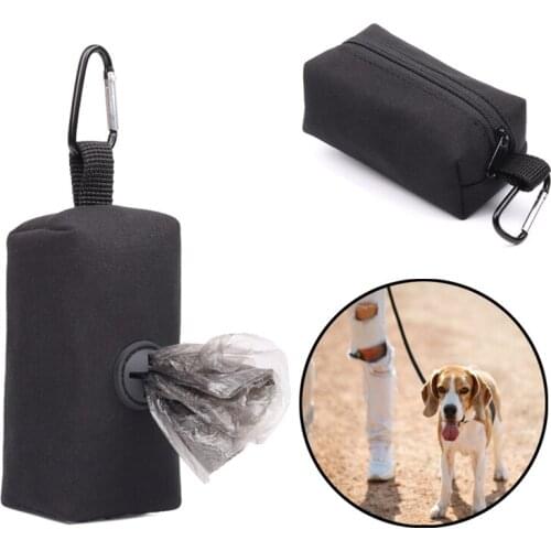 Polyester Dog Poop Bag Outdoor Walk Travel Portable Waste Dispenser Bag For Dog Cat Pet Dispenser Poop Bag Dog Accessories