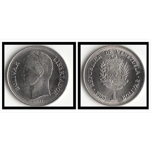 Venezuela 1 Bolivar America Coins Decor New Original Coin UNC Commemorative Edition 100% Real