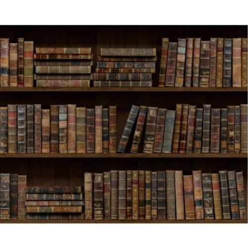 Vintage Books Bookshelf Party Party Backdrop Baby Shower Room Decor Photo Booth Studio Prop