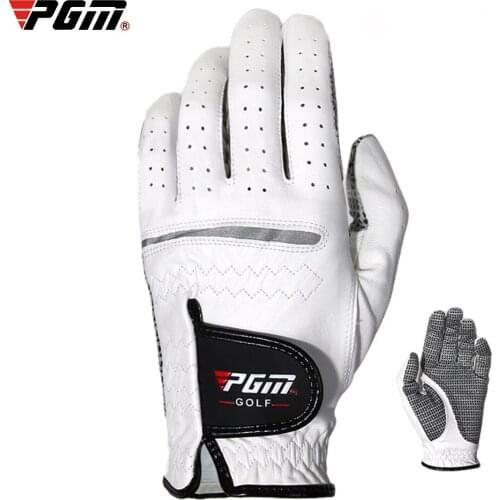 1 Pc. Golf Gloves Mens Soft Breathable Pure Sheepskin Golf Gloves With Anti-slip Granules Mens Golf Gloves