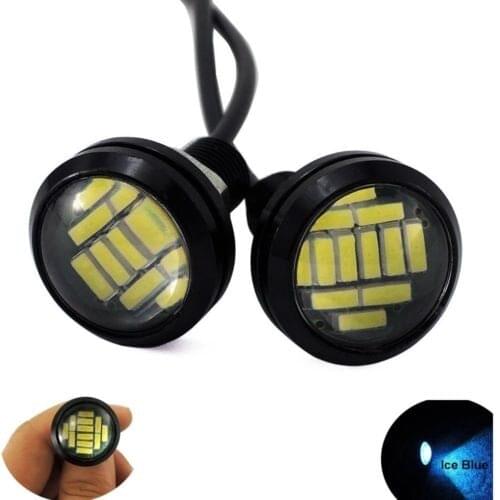 22 MM Car Eagle Eye DRL Led Daytime Running Lights LED 12V Backup Reversing Parking Signal Automobiles Lamps DRL Car Accessories