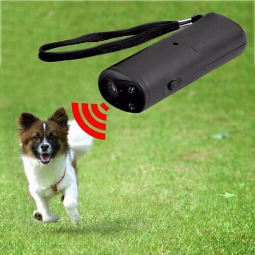 3 in 1 Anti Barking Stop Bark Dog Training LED Ultrasonic Anti Bark Barking Dog Training Repeller Control Trainer Device