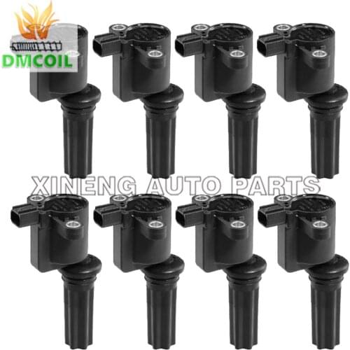 8 PCS IGNITION COIL FOR FORD TAURUS WAGON 3.0L 3.4L SHO V6 V8 (1995-) F6DU12A366AB F522 UF162 DG465 F6DZ12029EA