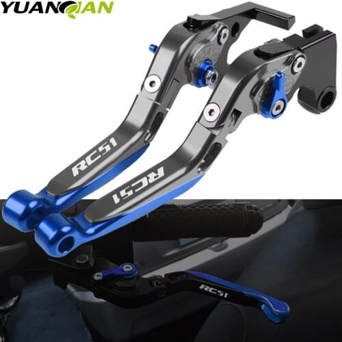 Motorcycle Accessories CNC Aliuminum Adjustable Brake Clutch Lever Handlebar FOR HONDA RC51/RVT1000SP-1/SP-2 2000 2001 2002-2006